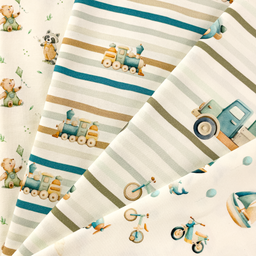 [S2652R] Jersey Digital Printed Vintage Cuteness