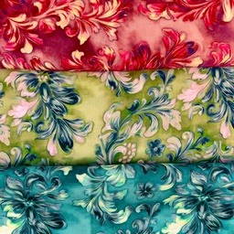[S2727R] Rayon Poplin Printed Barrock