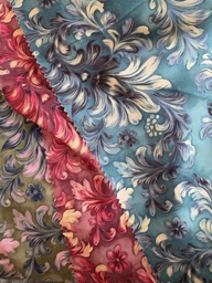 [S2727R] Rayon Poplin Printed Barrock