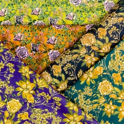 [S2732R] Rayon Poplin Printed Roses