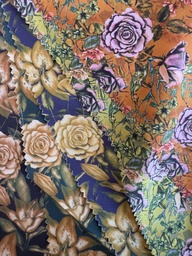 [S2732R] Rayon Poplin Printed Roses