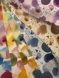 [S2737R] Rayon Poplin Printed Bouncy