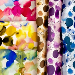 [S2737R] Rayon Poplin Printed Bouncy