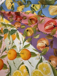 [S2739R] Rayon Poplin Printed Fruity