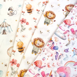 [S2754R] Poplin Digital Printed Dreamers