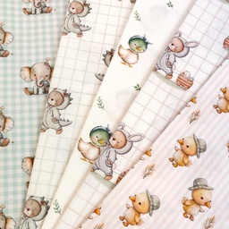 [S2756L] Poplin Digital Printed Dreamy Little Ones
