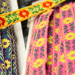 [164R] Alte Bayerische Retro Blume