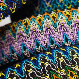 [169R] Elastická Látka Ibiza Multi