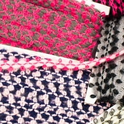 [182R] Small Knitted Flower Trim