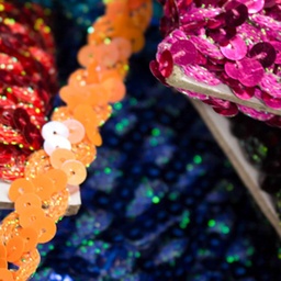 [206R] Paillettenband Zickzack