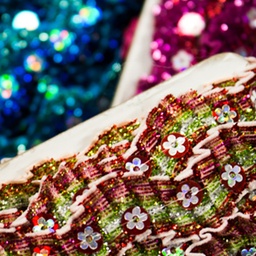 [211R] Nastro Glitter Onda