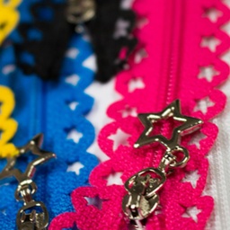 [259R] Zipper Star Punched