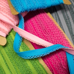 [278R] Popline Biasband Met Kantje Uni