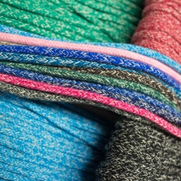 [312R] Double Woven Cotton Cord Melange