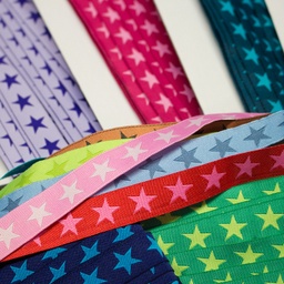 [313R] Cartoon Ribbon Star 2-Coloured