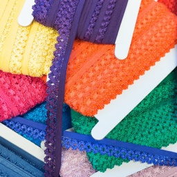 [377R] Elastická Stuha Krajka Široká