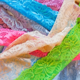 [387R] Stretchable Lace Uni