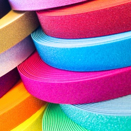 [388R] Elastico Glitter 25 mm