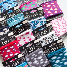 [429R] Cuff / Bord-Côte Jacquard Bulles