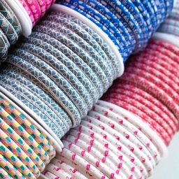 [440R] Cordón Cuero Lujo Estampa