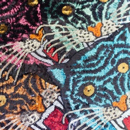 [447R] Patches Tiger