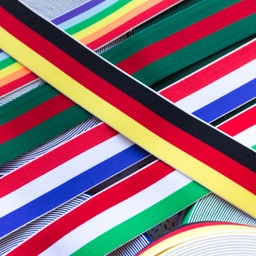 [462R] Polyamid Gummi Flagge