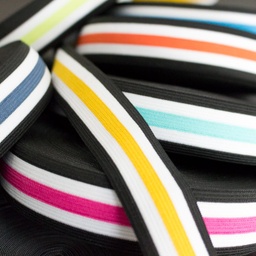 [470R] Side Stripe Elastic