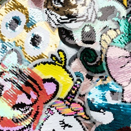 [540R] Patches Omkeerbare Pailletten