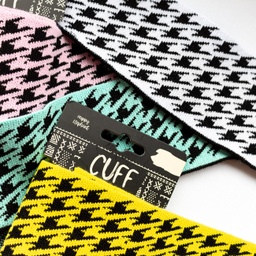 [545R] Cuff / Bündchen Pied De Poule