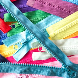 [564R] Divisible Zippers 45 cm
