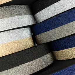 [624R] Elastic Lurex Duo