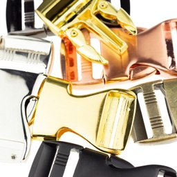 [632R] Boucle Attache Rapide En Métal 25 mm