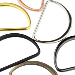 [637R] Metal D-Ring 40 mm