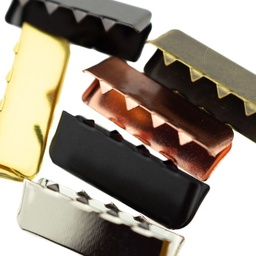 [640R] Metal Webbing End Clip 25 mm