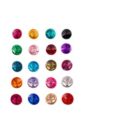 [K023R] Opnaaibare Strass Stenen 15 mm