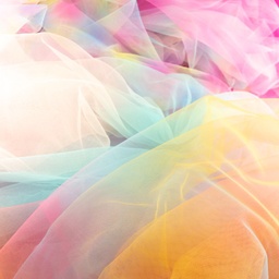 [S560L] Tulle Rainbow