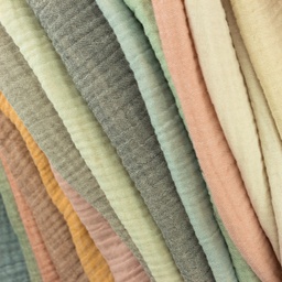 [S942L] Melange Double Gauze Cotton