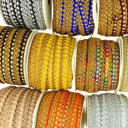 [679R] Jacquard Ribbon Metallic