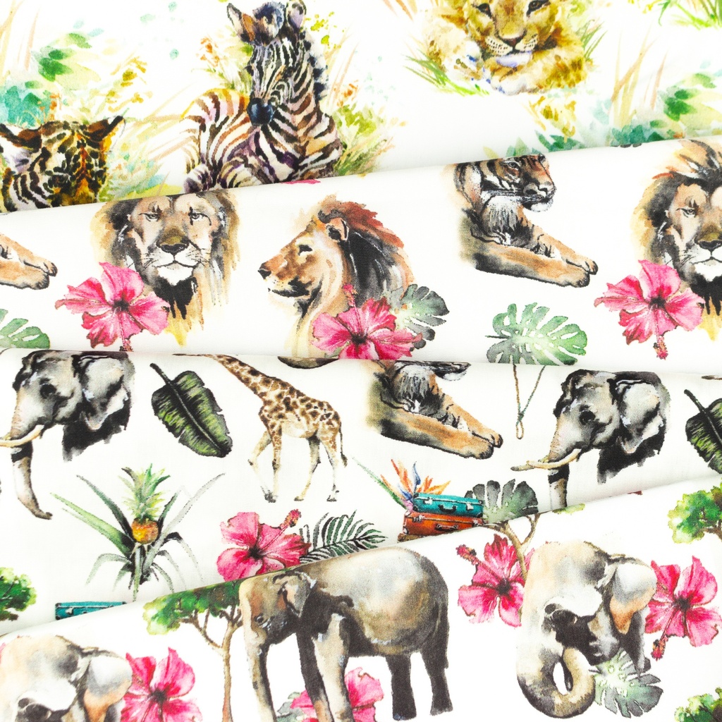 [S1036L] Poplin Digital Printed Mix 29