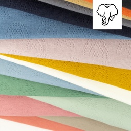 [S1041R] Katoen Ajour Regenboog Snoozy Fabrics