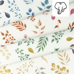 [S1054R] Popelina z Nadrukiem Gałązki Snoozy Fabrics