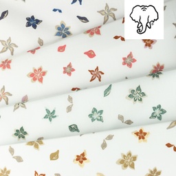 [S1055L] Popelín Potisk Květiny Snoozy Fabrics