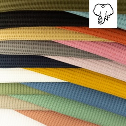 [S1080L] Waffle Jersey Uni Snoozy Fabrics