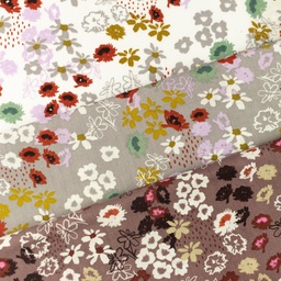 [S1098L] Popeline Bedruckt Blumen
